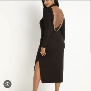 Eloquii chain back dress, NWT 26/28